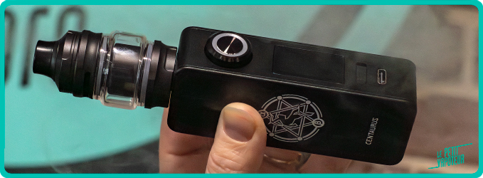 Prise en main du Kit Centaurus M100 V2 Lost Vape